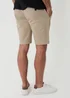 Threadbare Stone Elasticated Waist Stretch Chino Shorts - 38/L32 Image 2