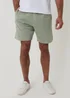 Threadbare Soft Green Sweat Shorts - S Image 1