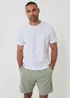 Threadbare Soft Green Sweat Shorts - S Image 3