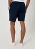 Threadbare Navy Shorter Length Stretch Chino Shorts - 2XL Image 2