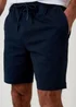 Threadbare Navy Shorter Length Stretch Chino Shorts - 2XL Image 4