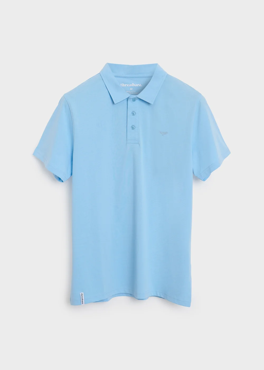 Threadbare Multi 2-Pack Cotton Jersey Polo Shirts - S Image 2