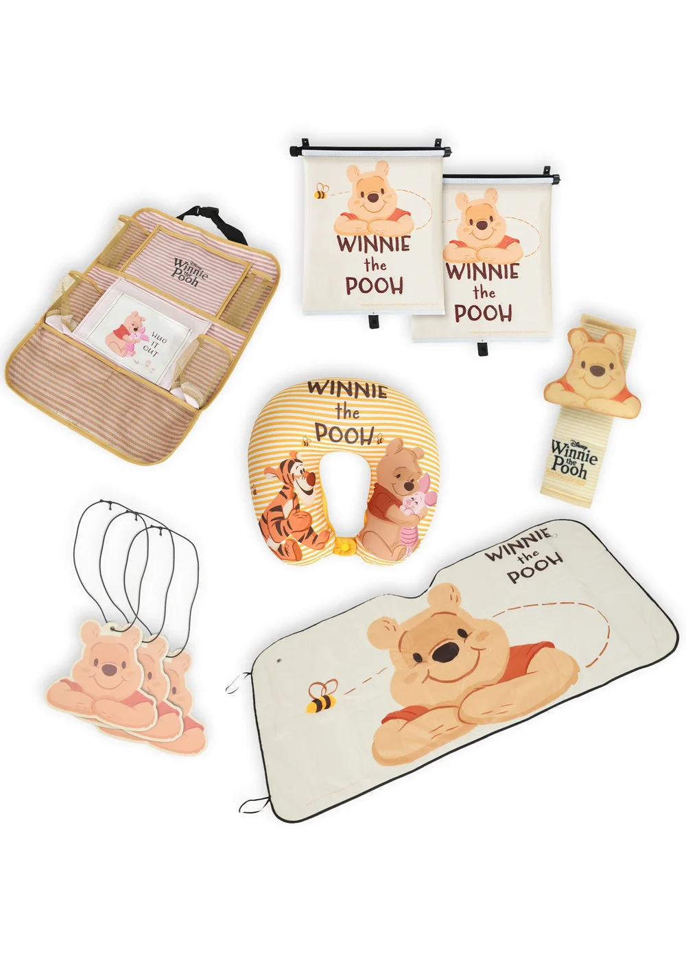 Winnie The Pooh Ultimate Car & Travel Bundle - One Size Image 1