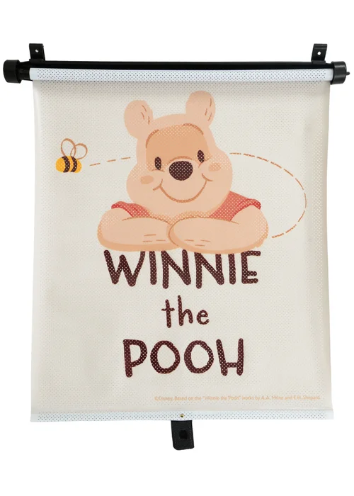 Winnie The Pooh Car Care Essentials Front Window Shade Roller Blinds Air Freshener - One Size Image 2