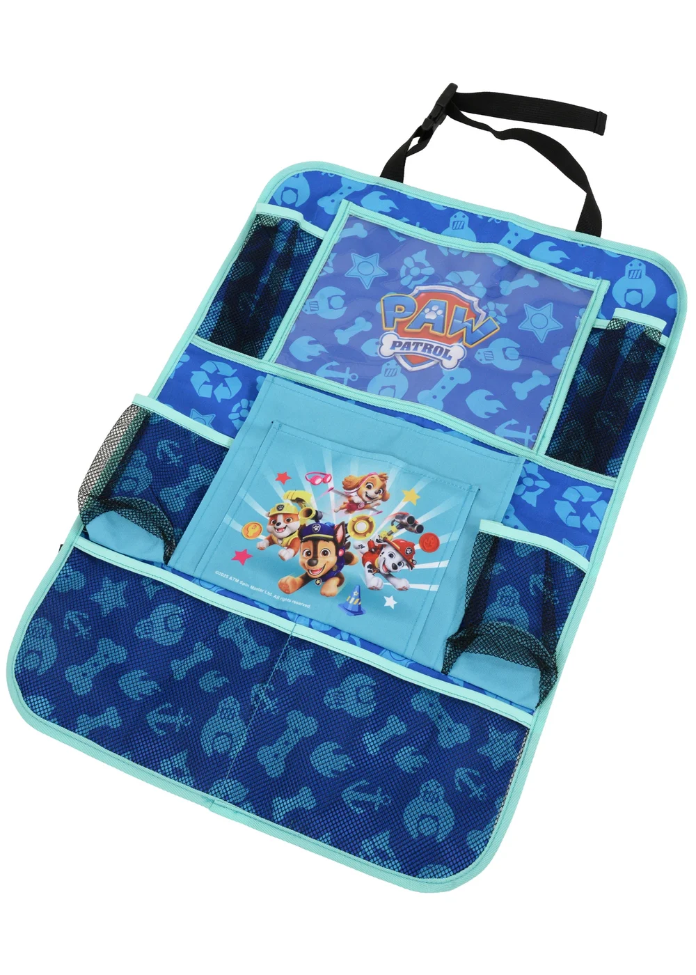 Paw Patrol Ultimate Car & Travel Bundle Travel Pillow Seat Belt Cover Roller Blind Hanging Oganiser Window Shade Air Freshener - One Size Image 3