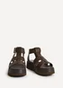 Linzi Tori Brown Gladiator Flatform Sandals - Size 6 Image 3