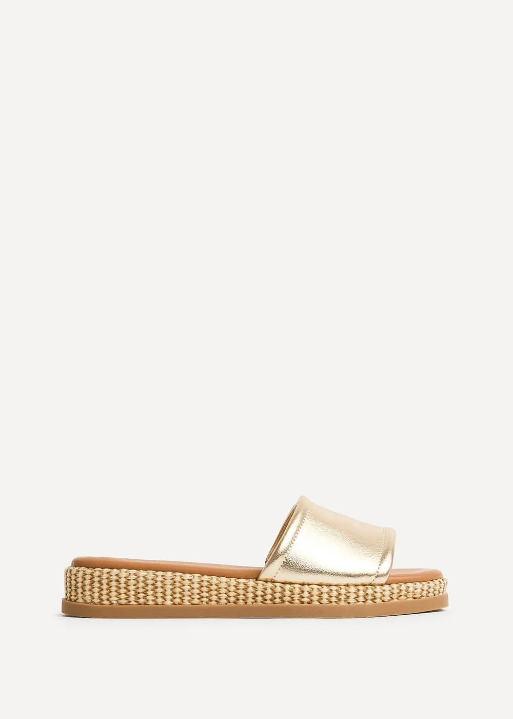 Linzi Stay Gold Flatform Mule Sandals - 7 Image 2