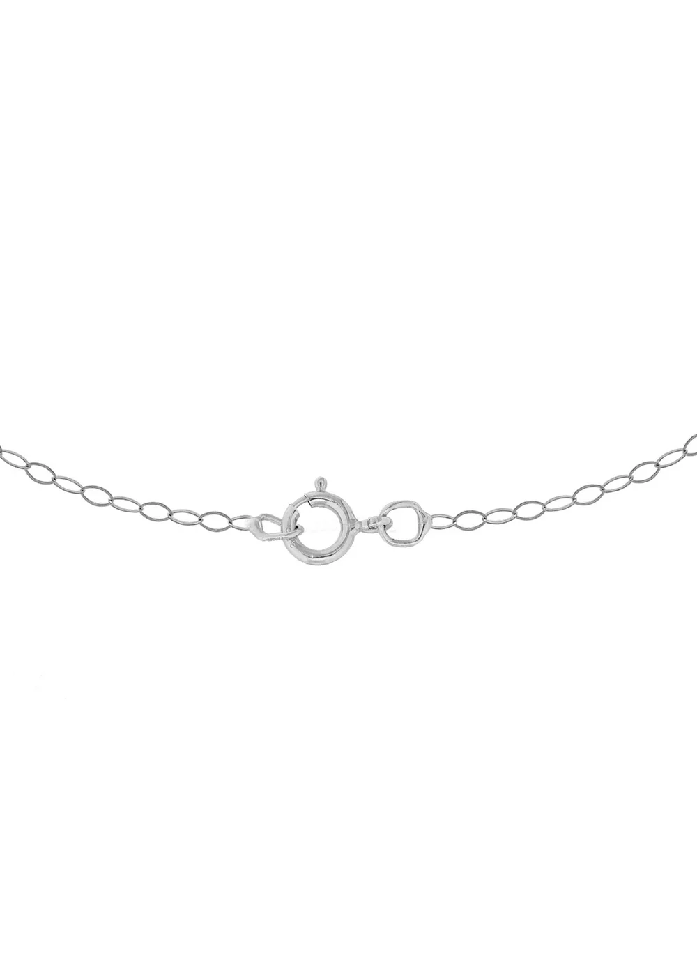 Golden Moments 9ct White Gold Trace Chain - One Size Image 3