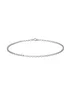 Golden Moments 9ct White Gold Round Belcher Bracelet - One Size Image 1