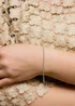 Golden Moments 9ct White Gold Round Belcher Bracelet - One Size Image 2