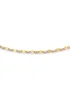 Golden Moments 9ct Yellow Gold Forzatina Chain Bracelet - One Size Image 2