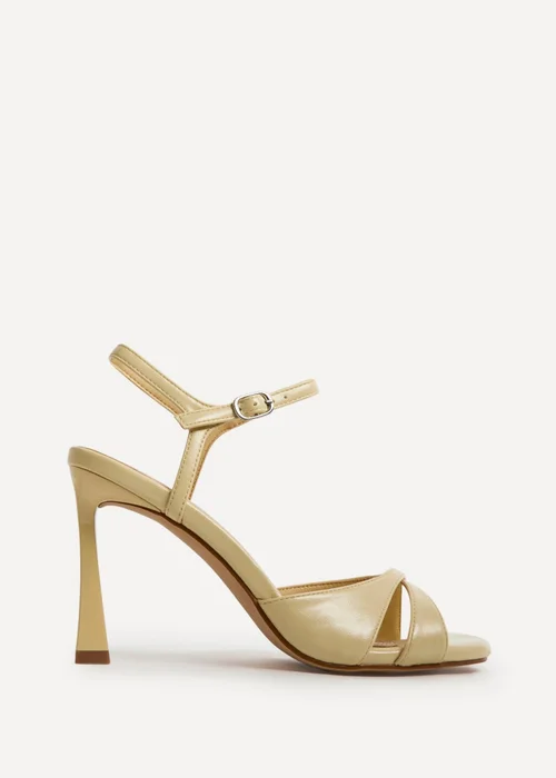 Linzi Compelled Lemon Stiletto Heeled Sandals - Size 7 Image 1
