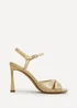 Linzi Compelled Lemon Stiletto Heeled Sandals - Size 7 Image 1