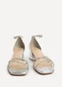 Linzi Amour Silver Diamante Heeled Sandals - 4 Image 2