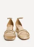 Linzi Amour Gold Diamante Heeled Sandals - 6 Image 3