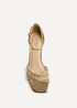 Linzi Amour Gold Diamante Heeled Sandals - 6 Image 4
