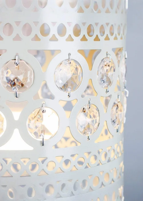 ValueLights Ornate Drum Pendant Shade - One Size Image 3