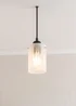 ValueLights Elsie Small Vertical Spot Frosted Glass Shade - One Size Image 2