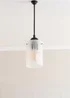 ValueLights Elsie Small Vertical Spot Frosted Glass Shade - One Size Image 1