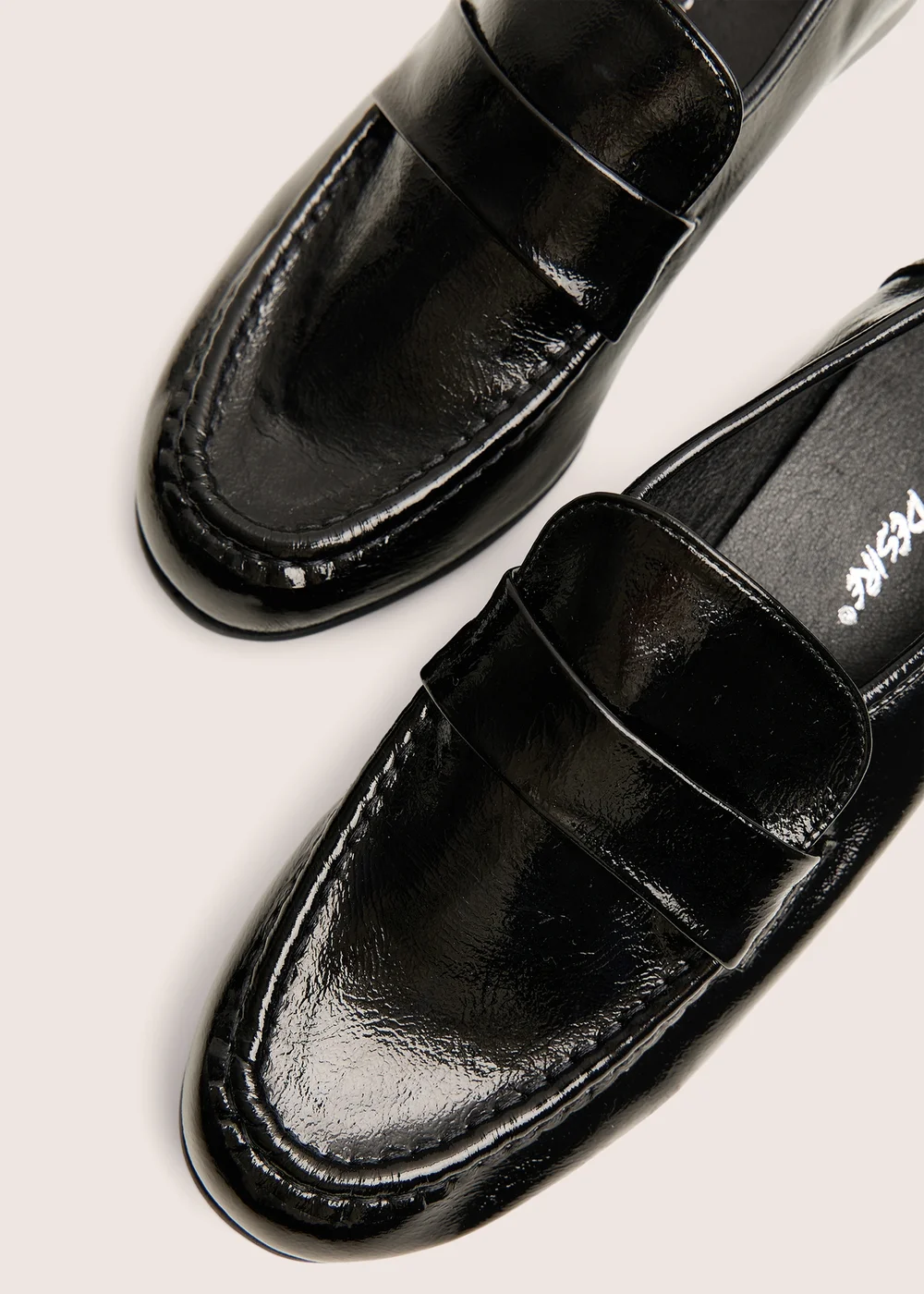 Public Desire Haboo Black Loafers - 5 Image 4