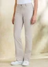 Cotton Traders Dove Grey Everyday Straight Leg Trousers - 20/l27 Image 2