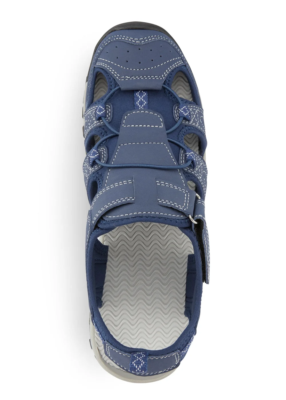 Cotton Traders Mid Blue Hiking Sandals - Size 5 Image 2