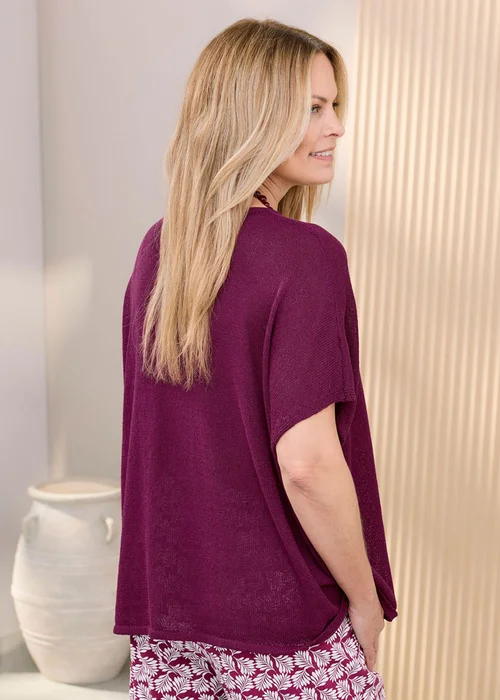 Cotton Traders Wild Rose Relaxed Fit Jumper - 18-20 Image 3