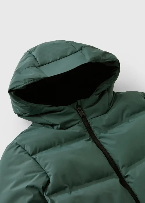 Boys Teal Parka Coat (7-15 Yrs) - 7 Yrs Image 2