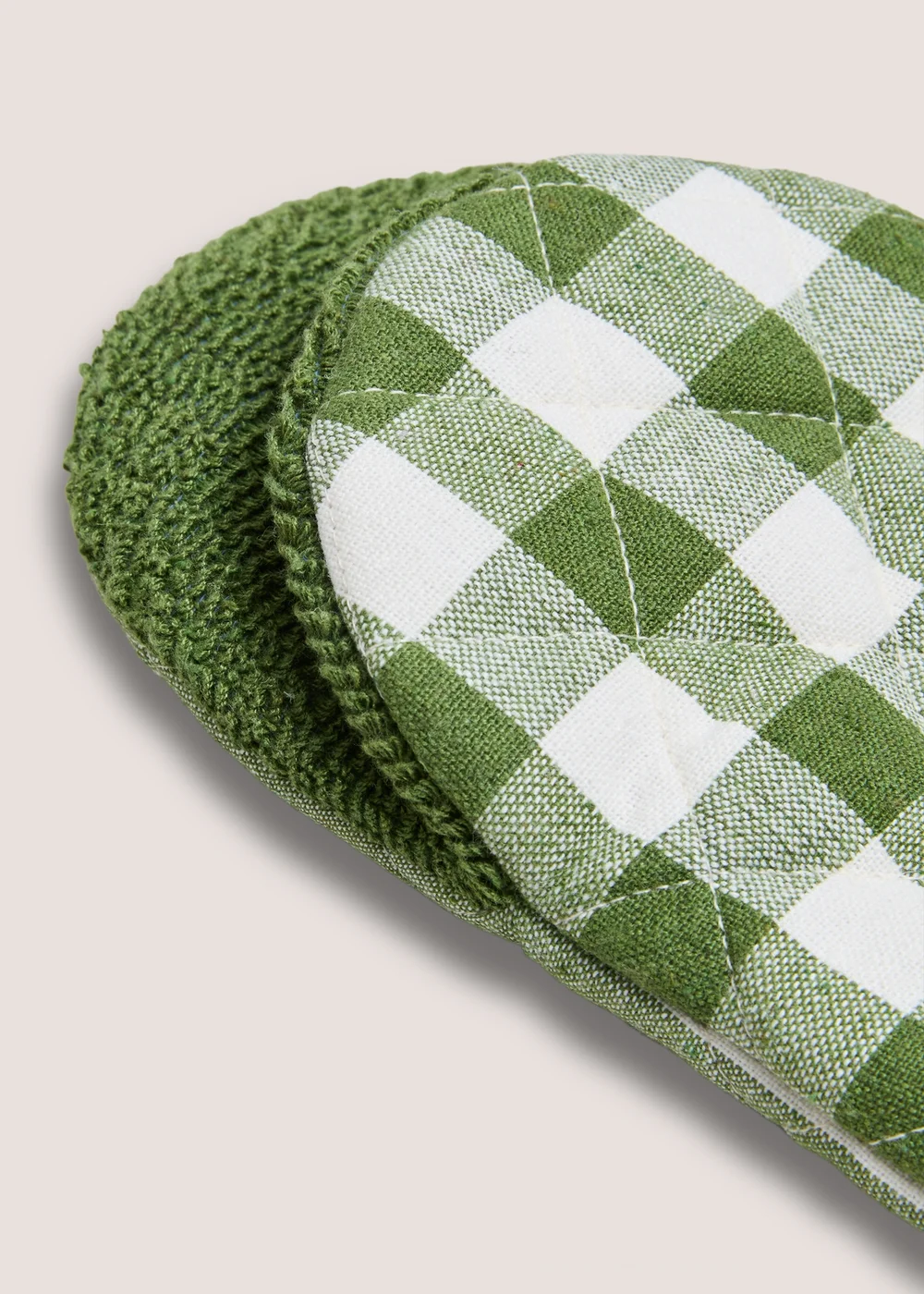 Green Striped Pot Grabbers Image 2