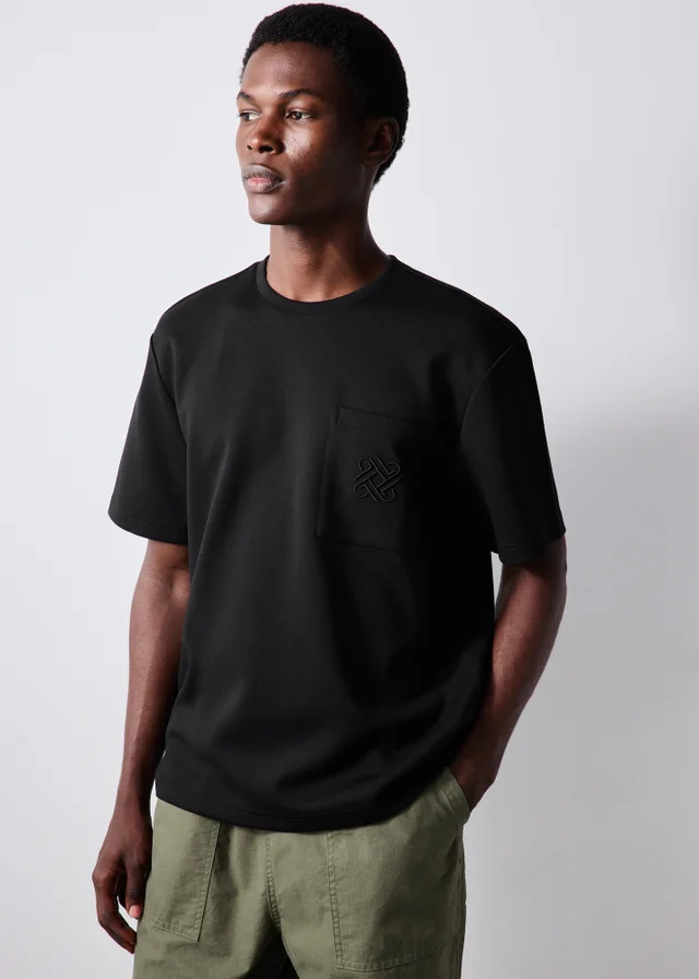 Black Smart Logo T-Shirt