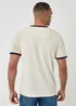 Threadbare Navy 2-Pack Cotton Graphic Print Ringer T-Shirts - 2XL Image 3
