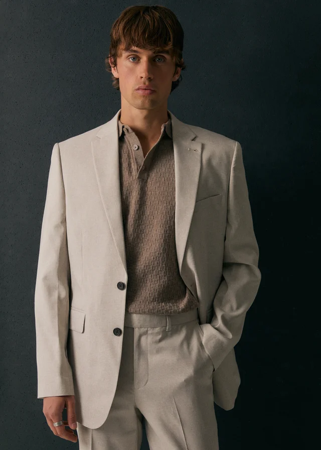 Threadbare Tailored Fit Single Breasted Blazer