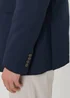 Threadbare Navy Regular Fit Cotton Blazer - 2XL Image 5