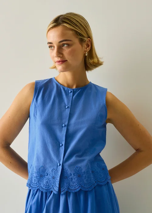 Regatta Sonic Blue Preveli Breathable Top - 12 Image 1