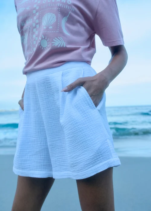 Regatta Life White Cancun Breathable Shorts - 8 Image 1