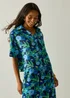 Regatta Sonic Blue Botanical Daisy Lanikai Lightweight Shirt - 14 Image 1