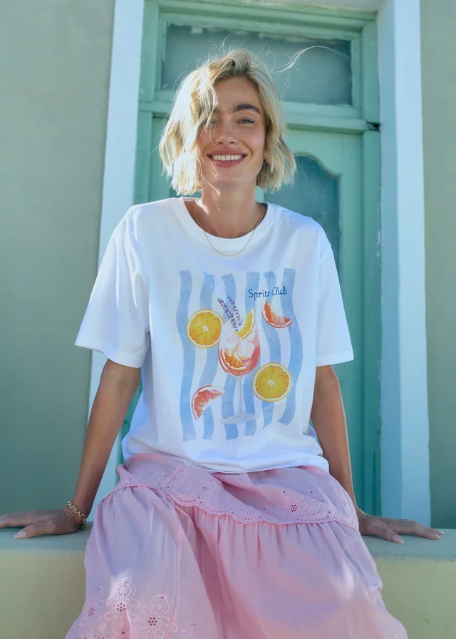 Regatta Life White Spritz Club Baska Tee