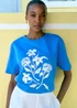 Regatta Sonic Blue Fleur Baska Tee - 16 Image 2