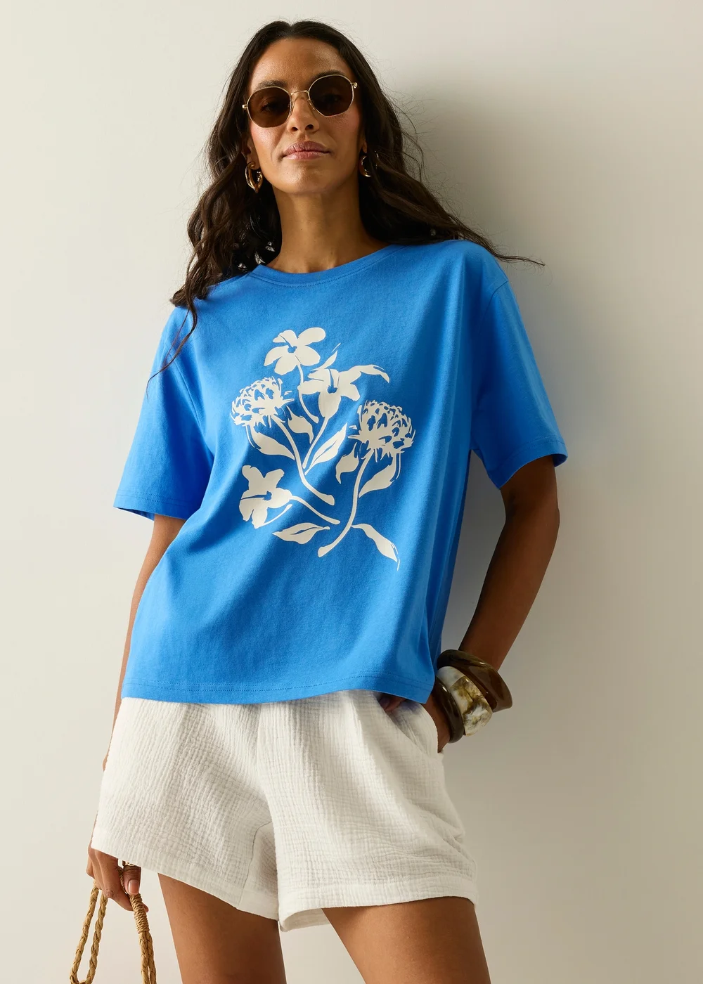 Regatta Sonic Blue Fleur Baska Tee - 16 Image 1