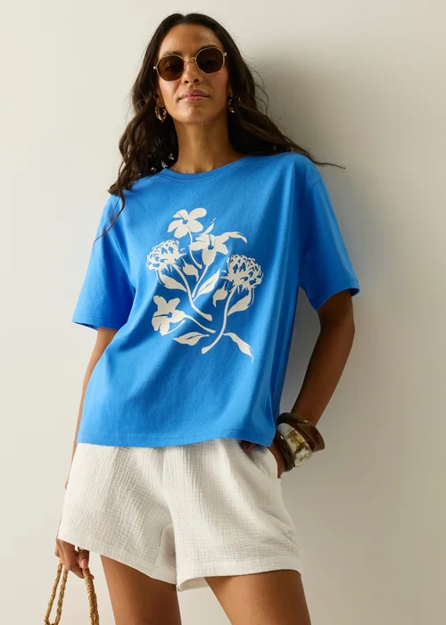 Regatta Sonic Blue Fleur Baska Tee - 16 Image 1