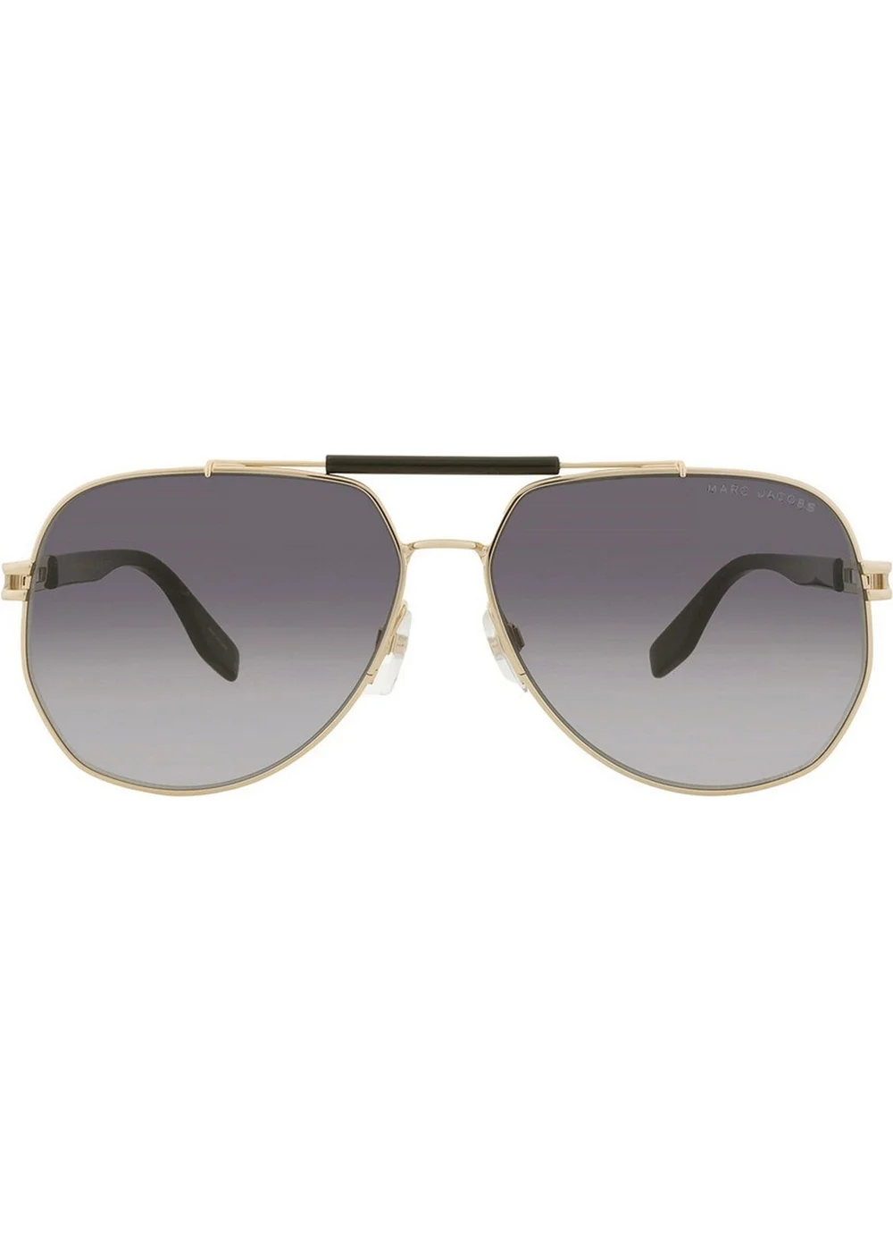 Marc Jacobs Gold Gradient Sunglasses - One Size Image 1