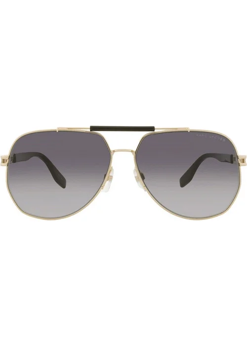 Marc Jacobs Gold Gradient Sunglasses - One Size Image 1