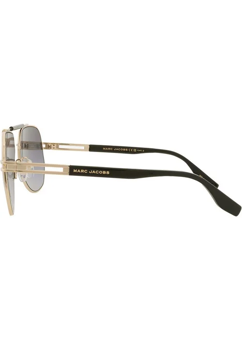 Marc Jacobs Gold Gradient Sunglasses - One Size Image 4