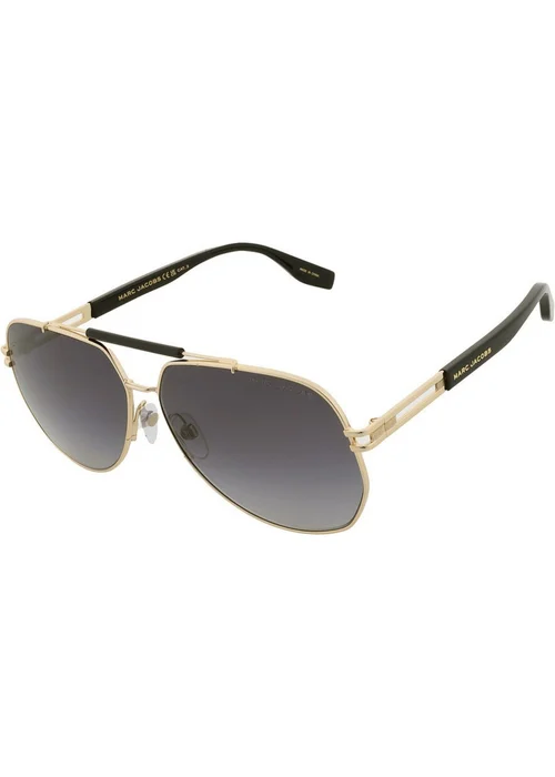 Marc Jacobs Gold Gradient Sunglasses - One Size Image 3