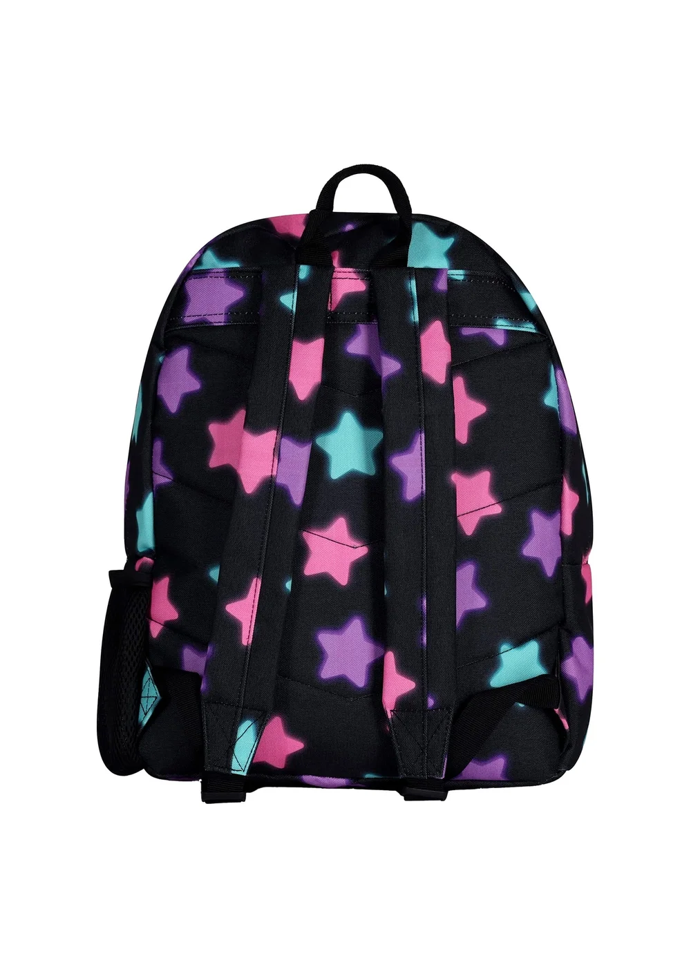 Hype Kids Black Star Adjustable Straps School Backpack - One Size Image 2