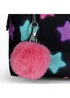Hype Kids Black Star Adjustable Straps School Backpack - One Size Image 4