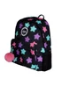 Hype Kids Black Star Adjustable Straps School Backpack - One Size Image 3