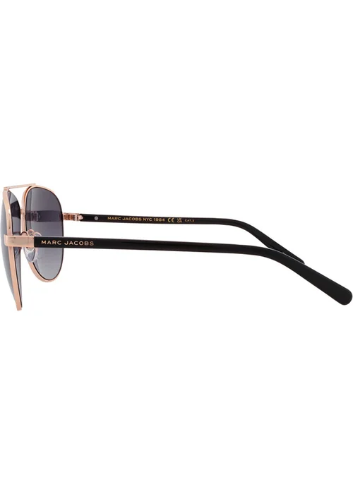 Marc Jacobs Gold Gradient Sunglasses - One Size Image 3