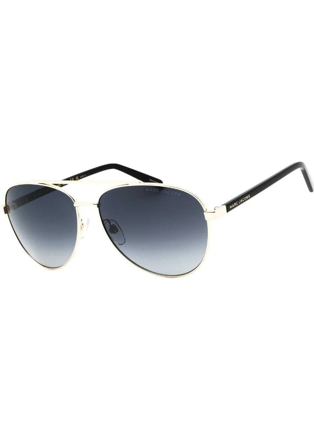 Marc Jacobs Gold Gradient Sunglasses - One Size Image 2