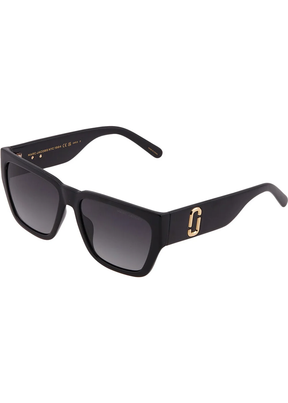 Marc Jacobs Black Gradient Sunglasses - One Size Image 2